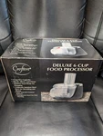 New Crofton Deluxe 6 Cup Food Processor Kitchen Cooking Chef Open Box Aldi. Fixed Price $43.00.