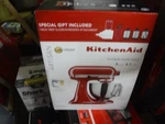 *new* Kitchenaid KSM150FBER Artisan Series 5-QUART Tilt-head Stand Mixer, Red. Fixed Price $369.95.