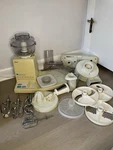 Oster 10-SPEED Designer Kitchen Center 5550-20A With Accessories No Bowls- Works. Fixed Price $100.00.