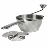 Weston 61-0101-W Stainless Steel Food Mill W/3 Discs For Fine Medium And Course!. Fixed Price $21.71.