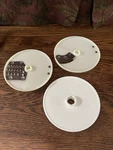 Cuisinart Little Pro Plus Slicing Shredding Discs W Stem Holder Required For Use. Fixed Price $34.99.