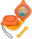 4-PIECE Camping Mess Kit With Bowl, Plate And 3-IN-1 Spork Utensil Set. Fixed Price $40.99.
