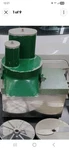 Mannhart Mv 80 Commercial Food Processor With 9PC Disc Attachment Set. Fixed Price $700.00.