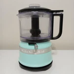 Kitchenaid Mini Food Chopper Turquoise 3.5 Cup Electric Appliance Euc. Fixed Price $34.99.