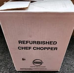 Kitchenaid RKFC3516CL 3.5 Cup Food Chopper, Crystal Blue. Fixed Price $49.95.
