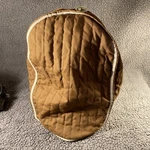 Food Processor Cover DLC-7E Dust Fabric Soft Brown Vtg Fits Cuisinart. Fixed Price $12.95.