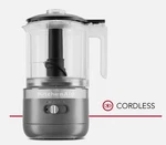 Kitchenaid Cup Food Chopper Cordless KFCB529QDG Charcoal Grey. Fixed Price $39.99.
