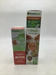 New Foodsaver Heat 11" & 8" Vacuum Sealer Roll 5X Longer Freshness. Fixed Price $25.00.