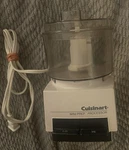 Vintage Cuisinart Mini-prep Food Processor Model DLC-1S. Fixed Price $19.00.