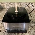 Cuisinart Custom Cup Food Processor Black /stainless Ev 11PC7 Motor Only. Fixed Price $15.00.