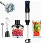 1000W 4 In Electric Immersion Blender Stick Handheld 5-SPEED Set. Fixed Price $29.50.