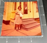 1960S Woman W/ Burger King Food Bag Door Window Vintage Snapshot Photo. Fixed Price $14.95.