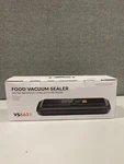 Megawise VS6621 Black 110 Watts Corded Electric Food Vacuum Sealer. Fixed Price $24.99.