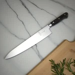Premium 12 Inch Chef Knife German Steel Blade Pakkawood Handle For Kitchen. Fixed Price $23.00.