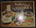 Vintage Moulinex Regal La Machine Ii Food Processor Tested Works Complete V588. Fixed Price $100.00.