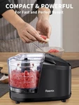 1.5-CUP One-touch Electric Food Chopper, 100W Mini Processor Meat Grinder,. Fixed Price $32.99.