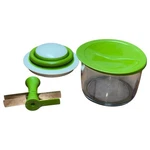 Veggichop Hand Powered Food Processor Storage Lid Chefn Salsa Guacamole Hummus. Fixed Price $27.95.