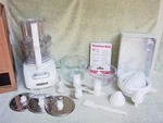 Nib Kitchenaid 12-CUP Widemouth Food Processor W/ 18 Accessories White Save $130. Fixed Price $329.99.
