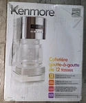 New Kenmore 40706 12-CUP Programmable Aroma Control Coffee Maker Stainless Steel. Fixed Price $114.99.