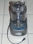 Cuisinart Elemental 11 Cup Food Processor, Gunmetal (used). Fixed Price $39.99.