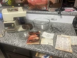 Vintage Oster Kitchen Center Mixer Regency Tested Works Bowls Attachments Manual. Fixed Price $45.50.