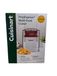 Cuisinart Prepexpress Multi-food Cutter Push Veggie Fry Slicer Dicer Tool (red). Fixed Price $27.99.
