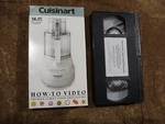 Cuisinart How To Video Vhs Premier Series Food Processors 11 & 14 Cup Models. Fixed Price $9.50.
