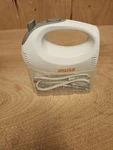Imusa 5 Speed Electric Mixer With Storage Case White Handheld Kitchen. Fixed Price $16.71.