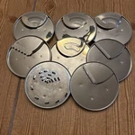 Cuisinart Disc Set For DLC-8/DLC-10 Food Processor 8PC Untested See Desc.. Fixed Price $24.97.