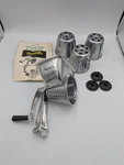 Sears Deluxe Foodcutter Model 4738 Parts Lot - Cones, Manual, Handle & Feet. Fixed Price $14.99.