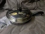 Saladmaster 12 Skillet Fry Pan TP304S New. Fixed Price $249.00.