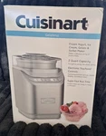 Cuisinart ICE-70 Electronic Cream Maker, Brushed Chrome. Fixed Price $111.00.