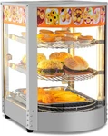 3-TIERS Food Warmer Pizza Countertop, Display Pretzel. Fixed Price $145.98.