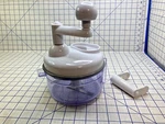 Miracle Chopper Mate Manual Food Kitchen Processor For Salsa And Others 3 Blades. Fixed Price $6.72.