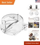 Replacement For Cuisinart Coffee Maker Clear Grinder Assembly Lid. Fixed Price $21.48.