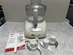 Kitchenaid Cup Food Processor Model KFP740WH1 Tested Works. Fixed Price $30.00.