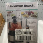 Food Processor Hamilton Beach 70730 10 Cups And Vegetable Chopper With Bowl. Fixed Price $49.99.