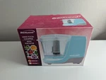 Brand New Brentwood Aqua Color- Mini Food CHOPPER-1.5 Cups Capacity #MC-109BL. Fixed Price $10.99.