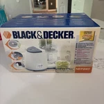 Black Decker Mini Pro+ Food Processor Mfp 200T/EXCELLENT Lightly Used Box. Fixed Price $29.95.