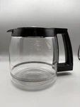 Cuisinart 14 Cup Coffee Carafe Replacement Glass Pot Decanter Black Lid Used. Fixed Price $25.30.