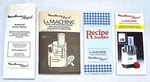 Moulinex Regal La Machine Food Processor V588 V616 Manual Instruction Recipe Bk. Fixed Price $13.49.