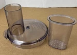 Cuisinart FP-8 Food Processor Work Bowl Cover Lid And Pusher Replacement Parts. Fixed Price $24.99.