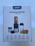 Ganiza GB10 Countertop Blender Black/silver 11PC Set W/ Cup Lid Blade Base. Fixed Price $19.99.