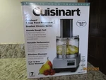 Cuisinart Classic 7 Cup Food Processor DLC-5BC Boxbrushed Chrome Series. Fixed Price $99.99.
