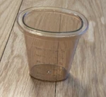 Unbranded Pusher Measuring Cup Only Fits Kitchenaid Food Processor KFP600 Amber. Fixed Price $9.00.