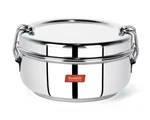 Sumeet Stainless Food Pack Lunch Box W/steel Separator Plate+locking Clip. Fixed Price $19.99.