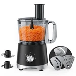 12-CUP Food Processor Vegetable Chopper Stack Design 450W Stainless Steel Blades. Fixed Price $51.09.