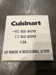 Cuisinart DLC-842TX Mm Slicing Disc Replacement Part- Nib. Fixed Price $12.94.