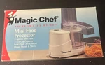 Magic Chef Mini Food Processor Open Box. Fixed Price $35.00.