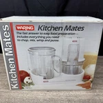 Waring Kitchen Mates Food Processor/ Blender KM10-1. Fixed Price $45.99.